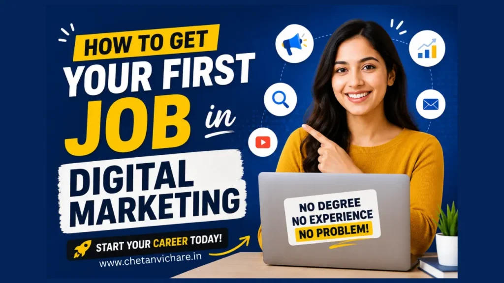 How to Get Your First Job in Digital Marketing Thumbnail